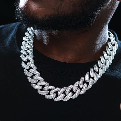 dior cuban link iced out|cuban iced out chain.